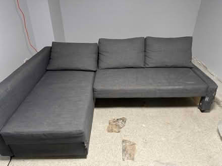 Photo of free Sectional couch with storage (Oak Park) #2