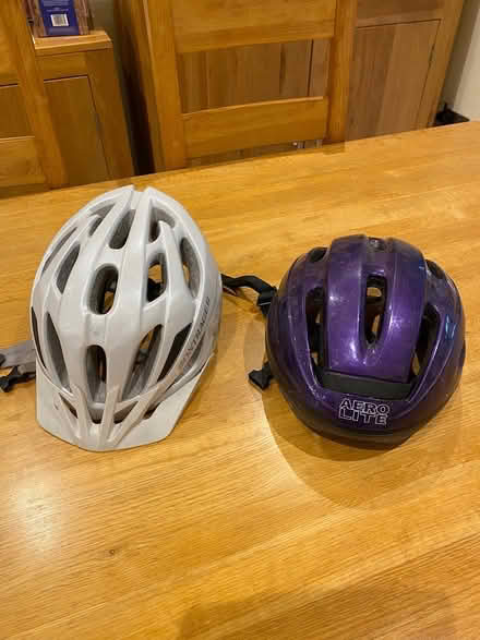 Photo of free Pair of cycle helmets (Warners End Hemel Hempstead) #1