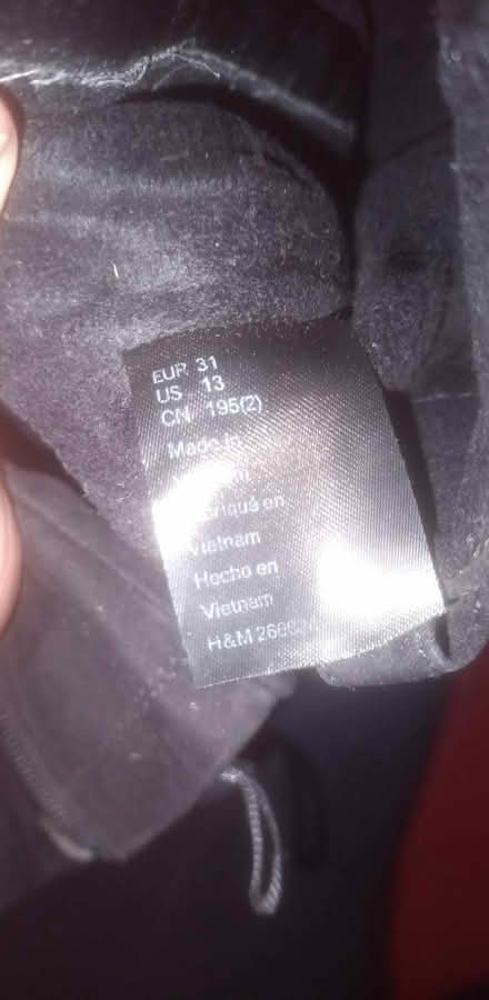 Photo of free Girls Balck boots size 31 (Hemel Hempstead) #2