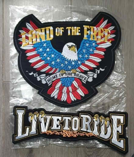 Photo of free Biker Patches (L13 Old Swan) #1