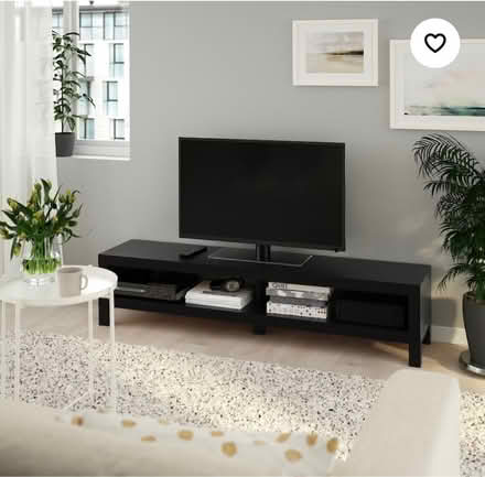 Photo of free LACK (Ikea) black tv bench (Pin Green SG1) #1