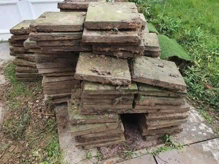 Photo of free Used patio slabs 30x30cm (GL3) #1