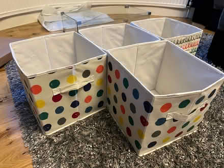 Photo of free Cube storage boxes x 4 (fold down) (TW9) #1