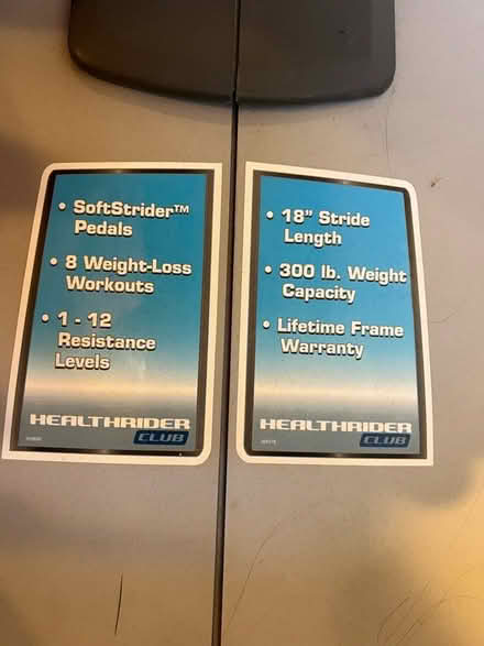 Photo of free Elliptical machine (Clinton NJ) #2
