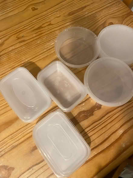 Photo of free Plastic containers (Trafford M16) #1