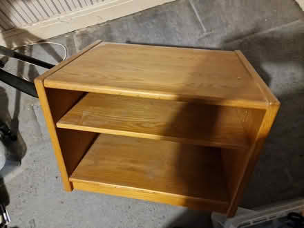 Photo of free Wooden TV Stand (CB21 - opposite phone box) #1