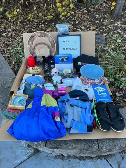 Photo of free Curb Alert: Home goods and clothes (Cardozo) #1