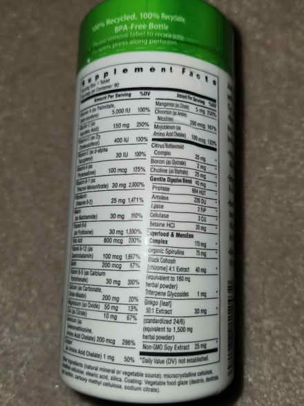 Photo of free Menopause multivitamins (27513) #2