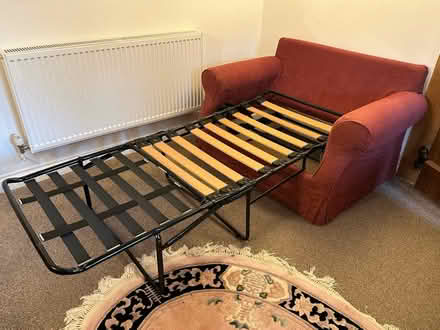 Photo of free Snuggle Chair / fold out bed (Hambridge TA10) #3