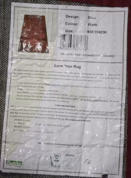 Photo of free Deep pile Dunelm rug 5 x 3 foot (Barrow upon Soar LE12) #1
