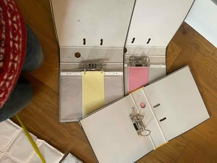 Photo of free Three folders (South Hampstead, NW6) #2