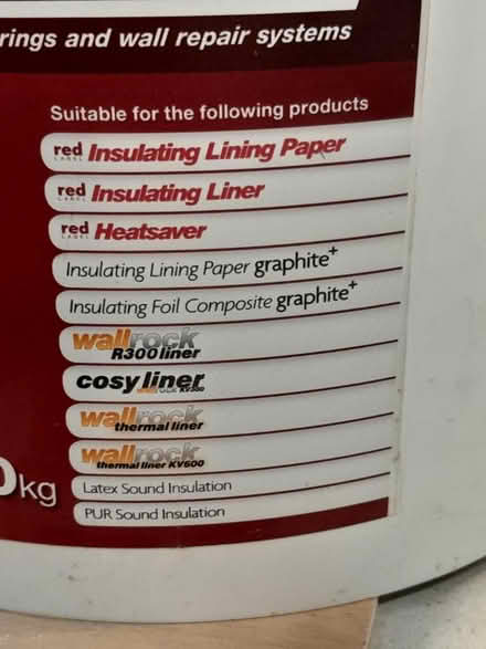 Photo of free Tub of thermal adhesive (SW16) #2