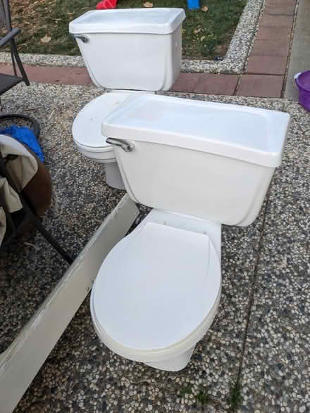 Photo of free 2 x Gerber 1.6gpf toilets (Milpitas) #2