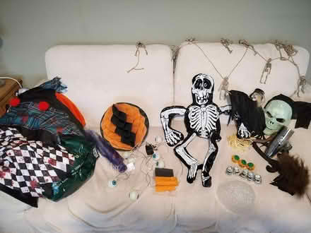 Photo of free Box of Halloween decs (Langney) #1