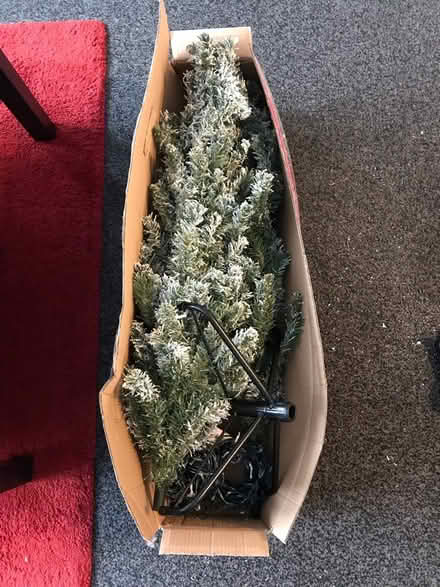 Photo of free Xmas tree, lights, various decs (Carshalton SM5) #3