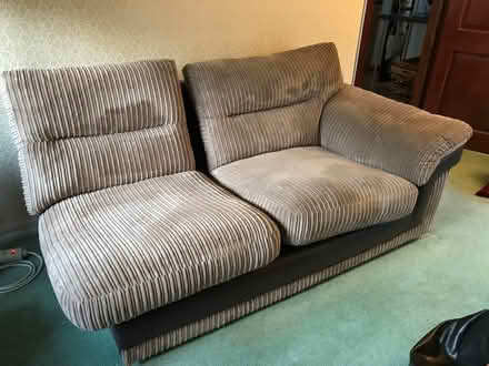Photo of free Sofa and pouffe (Kenley CR8) #3