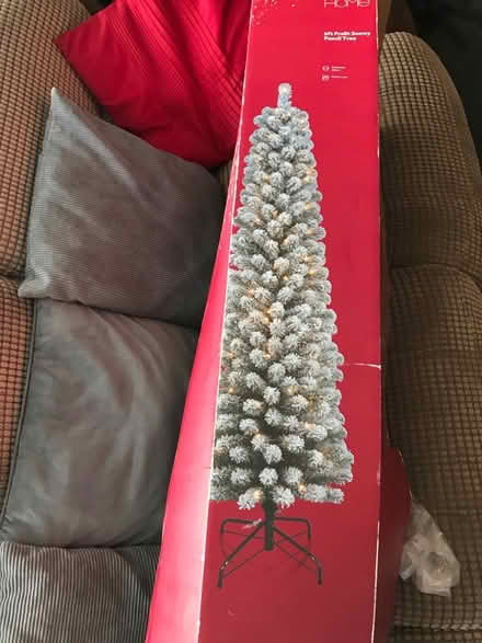 Photo of free Xmas tree, lights, various decs (Carshalton SM5) #2