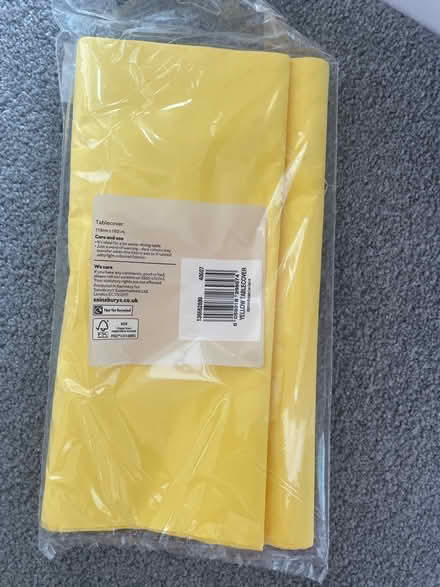 Photo of free Disposable table cloth (SE6) #1