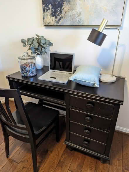 Photo of free Used student desk and chair (North Reston) #1