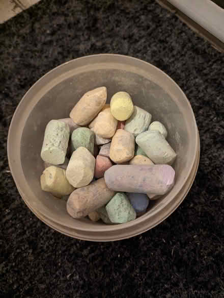 Photo of free Sidewalk chalk (Centrepoint) #1