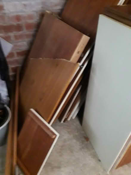 Photo of free Melamine coated chipboard. (Goose Green WN3) #1