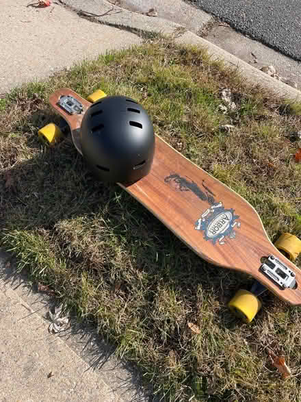 Photo of free Skateboard and helmet (Hicksville) #1