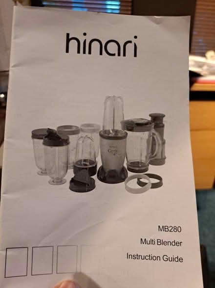 Photo of free Hinari Blender Accessories (Weybridge, KT13) #2