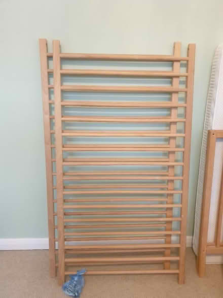 Photo of free ITEM PROMISED - Adjustable cot bed (Oughtibridge S35) #1