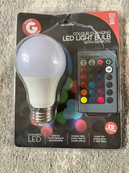 Photo of free Colour changing LED bulb (Queens Park) #1