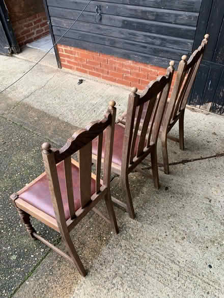 Photo of free Oak Dining Chairs (Furneux Pelham) #3