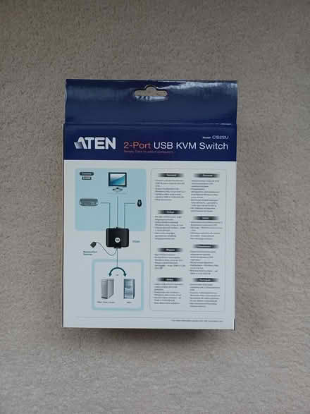 Photo of free 2 Port USB KVM Switch (Hitchin SG4) #2