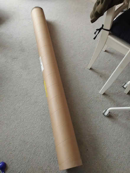 Photo of free Large cardboard tube 160cm long (BR6) #1