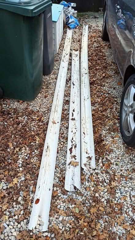 Photo of free Gutter white (Burley) #1