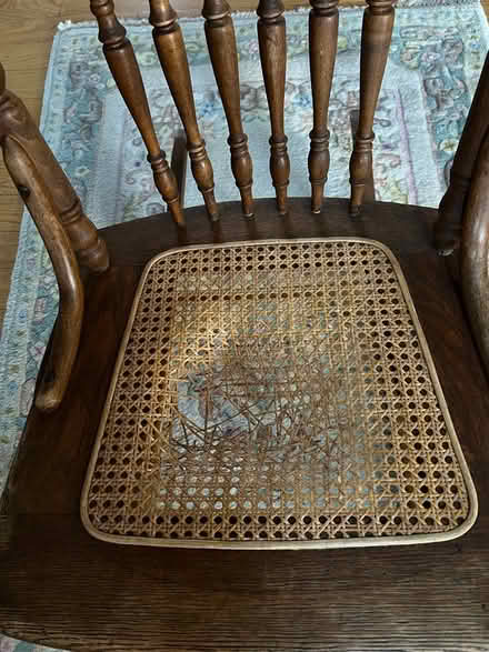 Photo of free Rocking chair needs seat (Rohnert Park G Section) #2