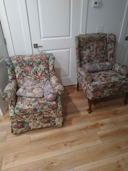 Photo of free Floral chair x2 (Fishtown) #2