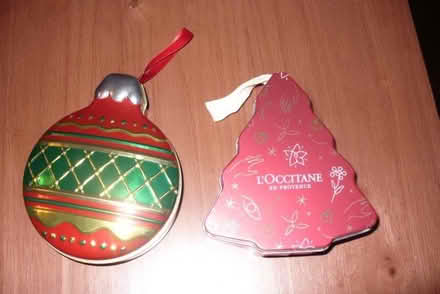 Photo of free Empty Christmas tins (Far Bletchley MK3) #1
