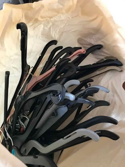 Photo of free Bag of clothes hangers (Loughton IG10) #1