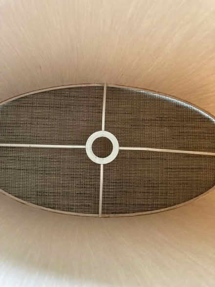 Photo of free Oval Silk Lampshade (St Ann's Wells Gardens area BN3) #1