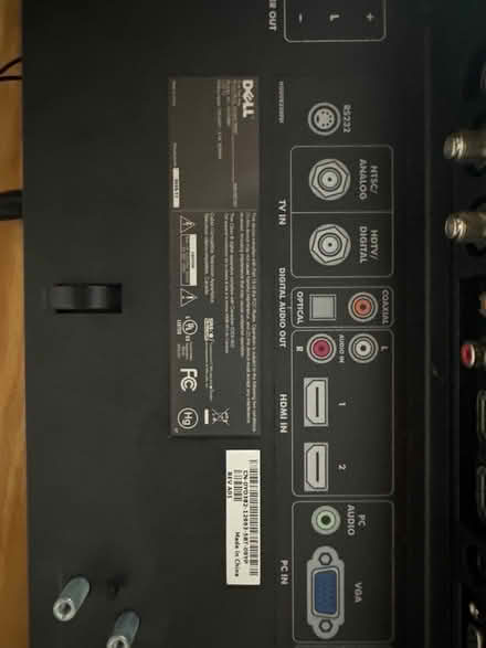 Photo of free Dell 37” tv with external speakers (nw gainesville) #3