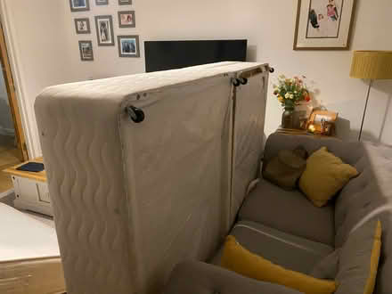 Photo of free Double divan and mattress (Caversfield OX27) #4