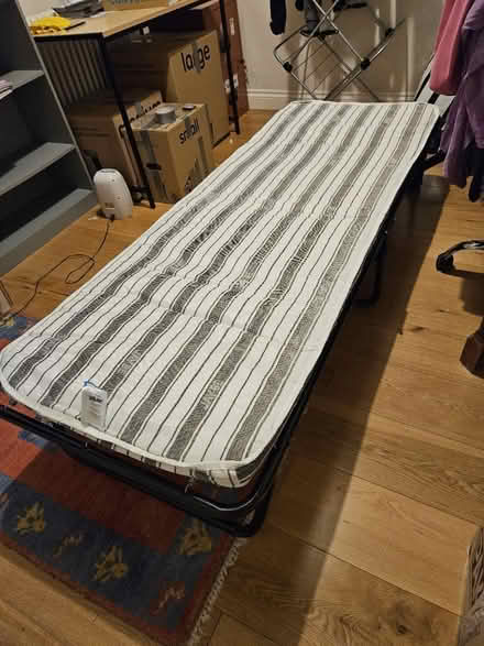 Photo of free Single camp bed (Stepney Green/Limehouse E1) #1