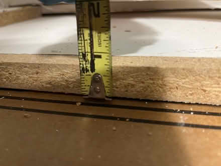 Photo of free Particleboard shelves, primed (Rohnert Park, CA) #3