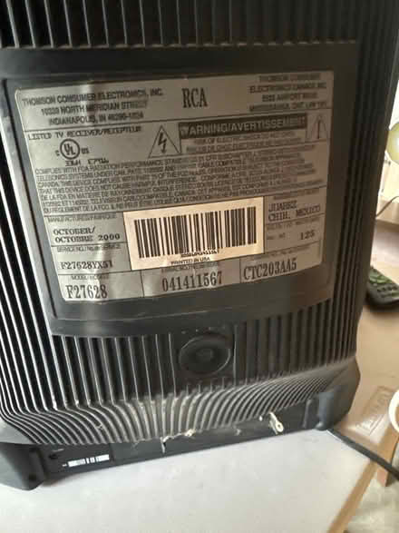 Photo of free RCA 26”Tube tv (nw gainesville) #2