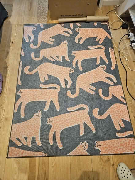 Photo of free Habitat Leopard Rug - 120cmx170cm (Stepney Green/Limehouse E1) #1