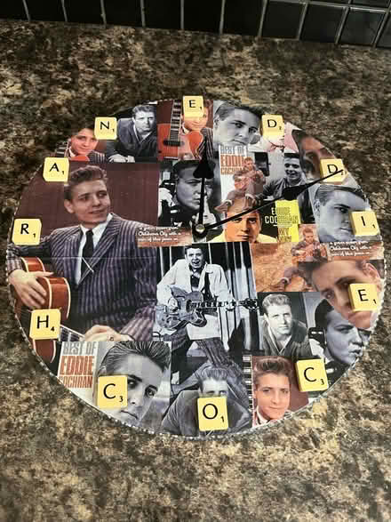 Photo of free Eddie Cochran clock (baguley M23) #2