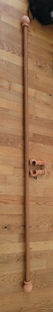 Photo of free Wood curtain pole (Rotherhithe) #1