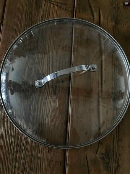 Photo of free 30cm glass Pan lid (West Horsley) #3