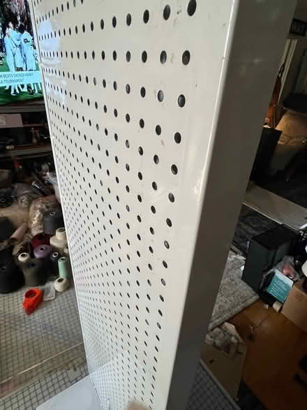 Photo of free Rolling Pegboard RetailDisplays x 2 (Yonkers) #2