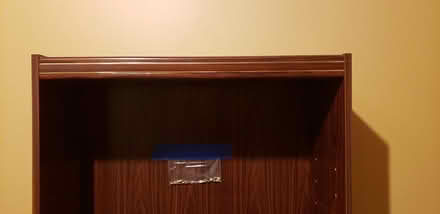 Photo of free Brown Wood Book Shelf 72H 30w 12d (Morristown, off Sussex Ave) #2