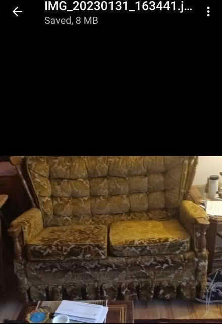 Photo of free Couch and love seat (NE Salem) #1